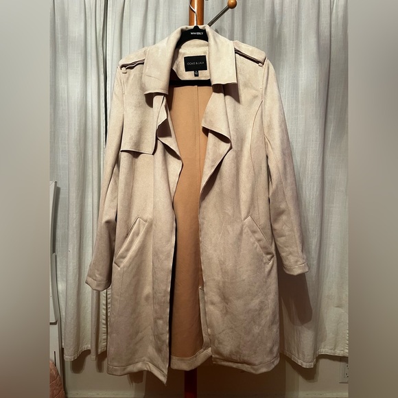 Oasis Cream Women's Trench Coat - Picture 1 of 4